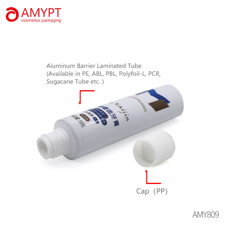 D28 18g Großhandel, individuelles Design, hochwertige laminierte Kosmetiktube mit Aluminiumbarriere 