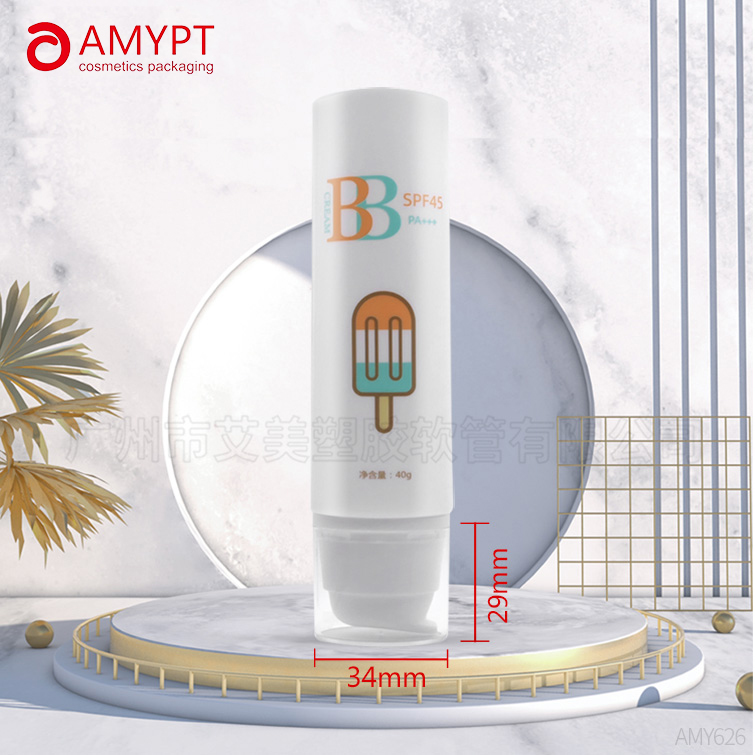 China Professional Cosmetic PE Pump Tube für Lotion