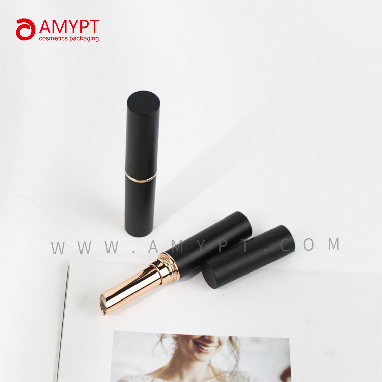 Schwarze Lippenstifte-Paket auf Lager, beste Lippenstift-Behälter-Kosmetik-Tube 